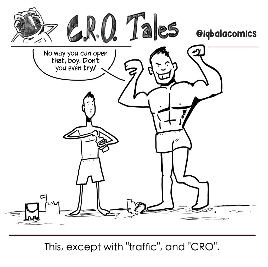 CRO Tales Comic #3 - Experimentation Elite 2024
