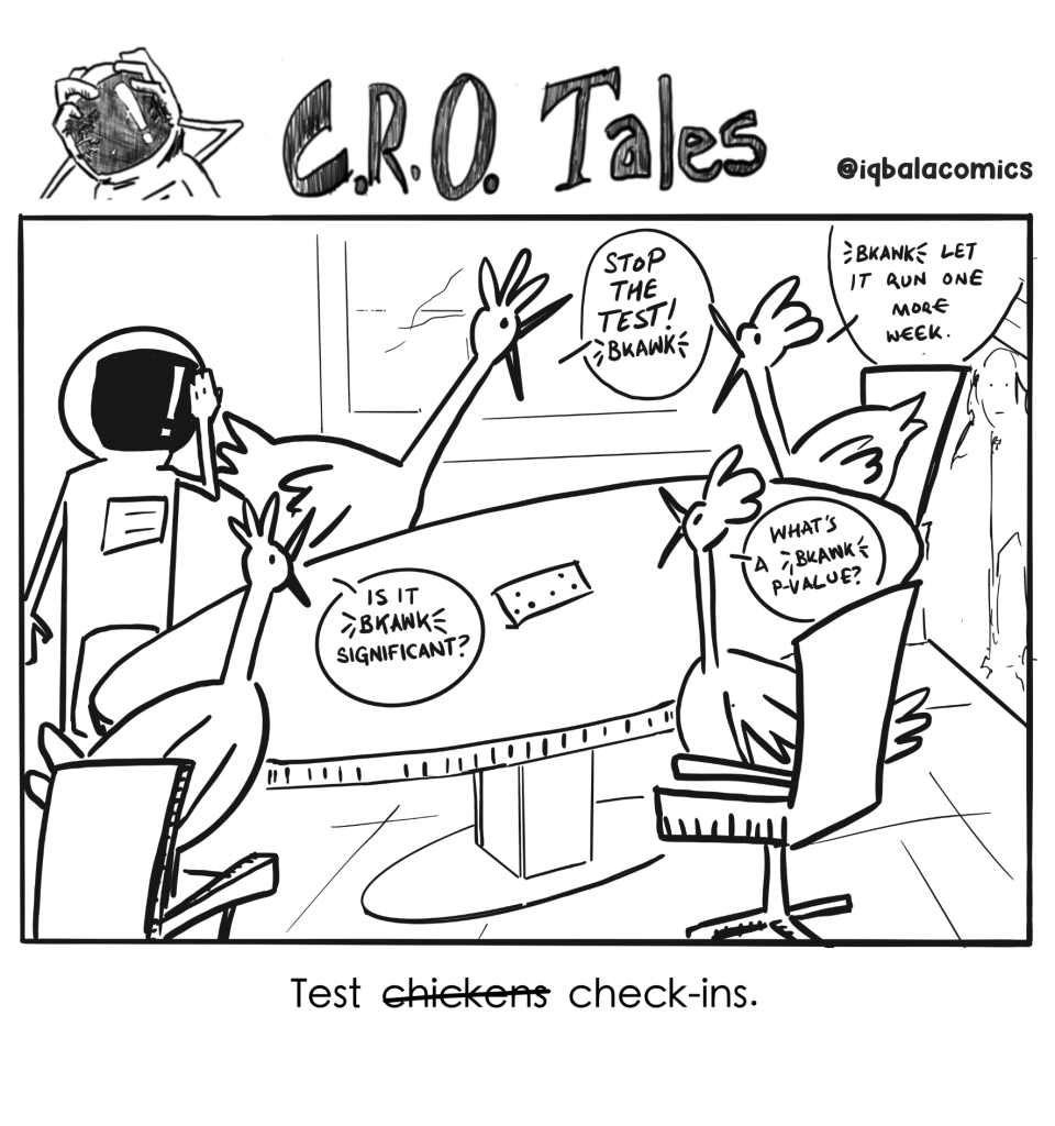CRO Tales Comic #8 - Test Chickens